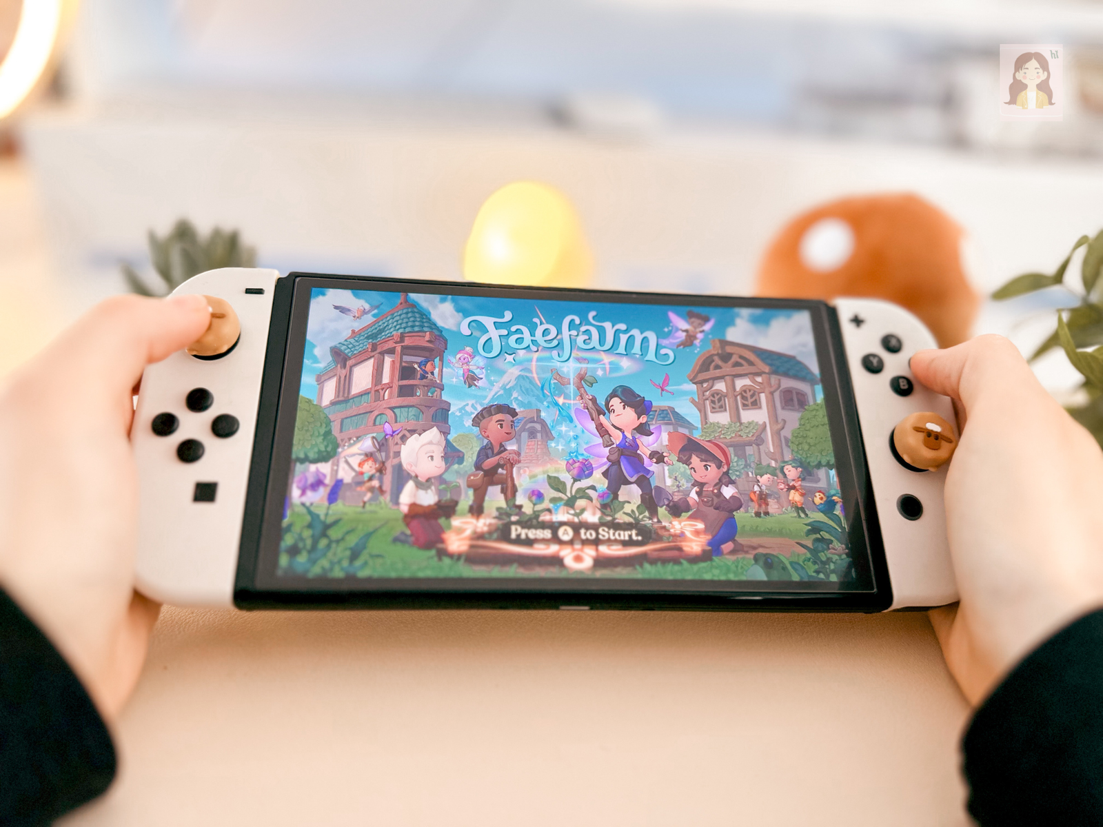 cozy games nintendo switch-Faefarm review