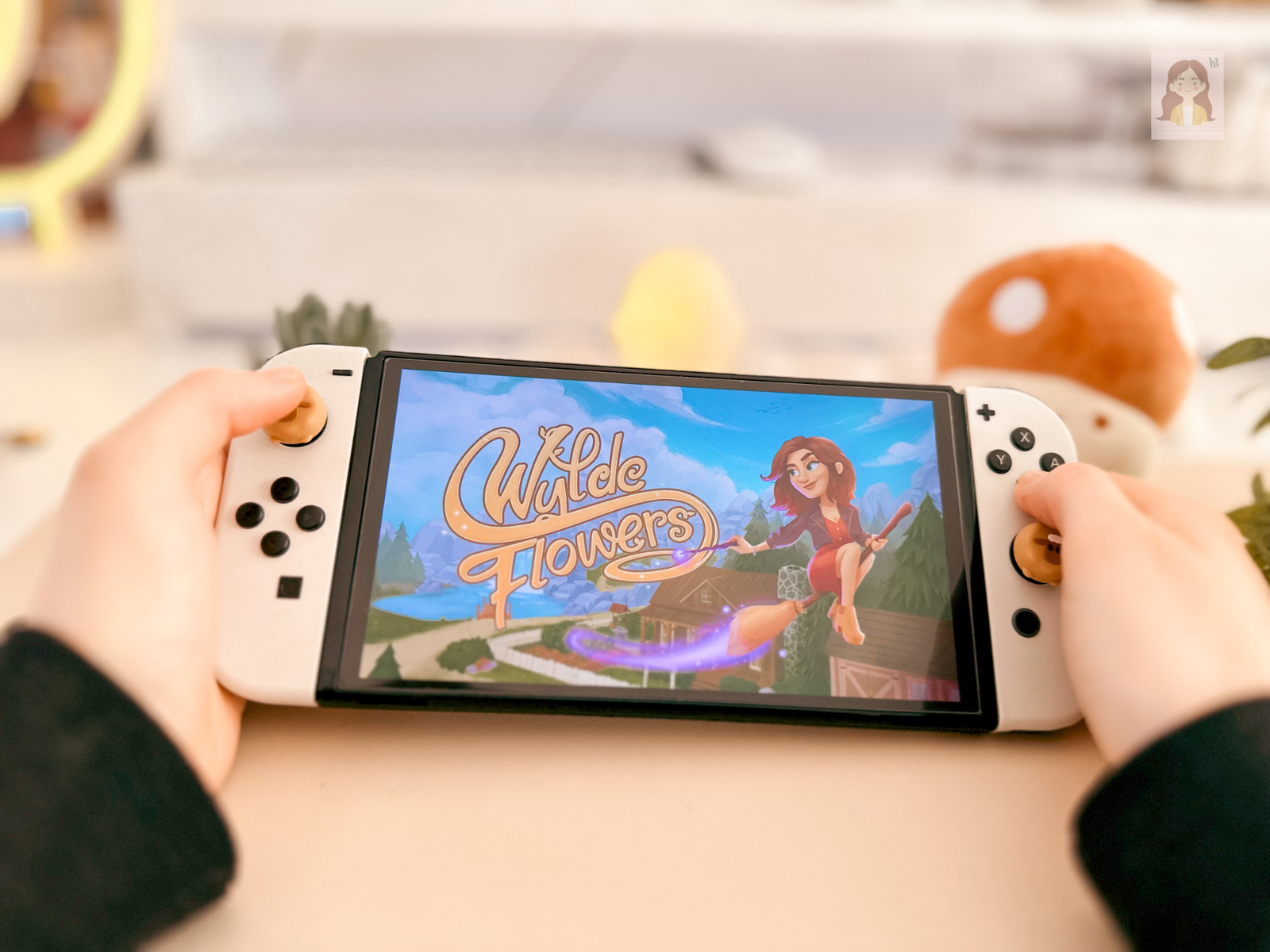 cozy games nintendo switch- wylde flowers review