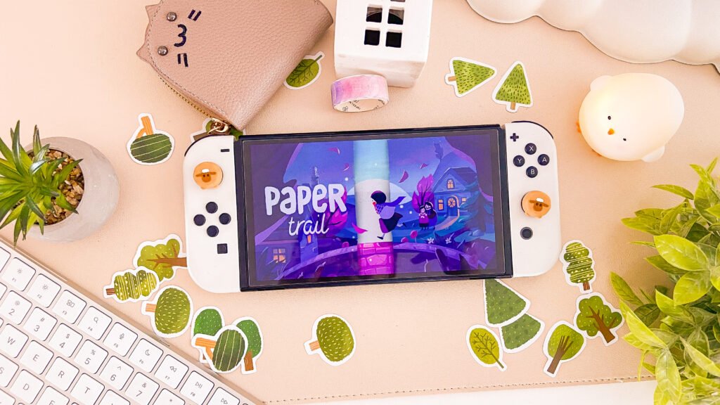 paper trail game review cozyli cozyillu cozy game review nintendo switch 